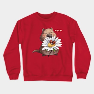 Mili Fay Art: Quokka and Ladybug Crewneck Sweatshirt